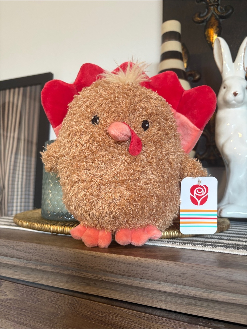 🆕American Greetings Plush Turkey, OS